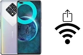 So generieren Sie einen QR-Code mit dem Wifi-Passwort auf einem Infinix Zero 8i