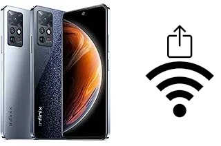 So generieren Sie einen QR-Code mit dem Wifi-Passwort auf einem Infinix Zero X