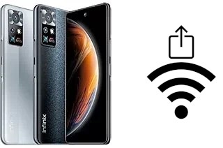 So generieren Sie einen QR-Code mit dem Wifi-Passwort auf einem Infinix Zero X Neo