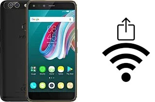 So generieren Sie einen QR-Code mit dem Wifi-Passwort auf einem Infinix Zero 5 Pro