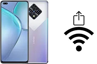 So generieren Sie einen QR-Code mit dem Wifi-Passwort auf einem Infinix Zero 8