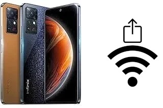 So generieren Sie einen QR-Code mit dem Wifi-Passwort auf einem Infinix Zero X Pro