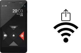 So generieren Sie einen QR-Code mit dem Wifi-Passwort auf einem InFocus M512