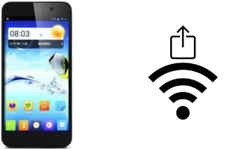 So generieren Sie einen QR-Code mit dem Wifi-Passwort auf einem JiaYu G4 Advanced