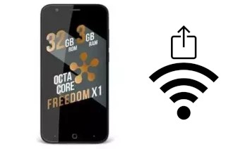 So generieren Sie einen QR-Code mit dem Wifi-Passwort auf einem Just5 Freedom X1