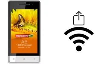 So generieren Sie einen QR-Code mit dem Wifi-Passwort auf einem Karbonn A6