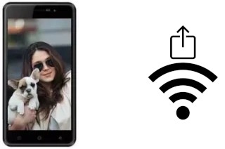 So generieren Sie einen QR-Code mit dem Wifi-Passwort auf einem Karbonn K9 Smart Selfie