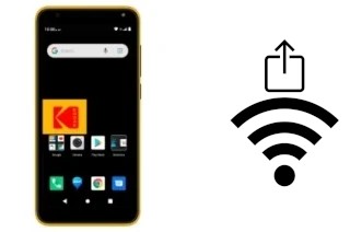 So generieren Sie einen QR-Code mit dem Wifi-Passwort auf einem Kodak KD50