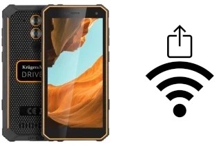 So generieren Sie einen QR-Code mit dem Wifi-Passwort auf einem Kruger-Matz DRIVE 6S