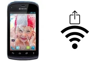 So generieren Sie einen QR-Code mit dem Wifi-Passwort auf einem Kyocera Hydro C5170