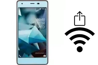 So generieren Sie einen QR-Code mit dem Wifi-Passwort auf einem Kyocera Digno A