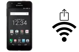 So generieren Sie einen QR-Code mit dem Wifi-Passwort auf einem Kyocera S301