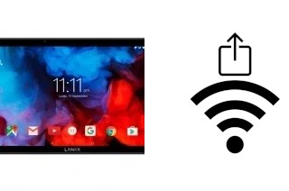 So generieren Sie einen QR-Code mit dem Wifi-Passwort auf einem Lanix Ilium PAD RX10 LTE