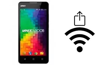 So generieren Sie einen QR-Code mit dem Wifi-Passwort auf einem Lanix Ilium X500B