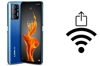 So generieren Sie einen QR-Code mit dem Wifi-Passwort auf einem Lava AGNI 5G