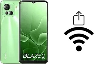 So generieren Sie einen QR-Code mit dem Wifi-Passwort auf einem Lava Blaze 2 Pro