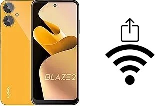 So generieren Sie einen QR-Code mit dem Wifi-Passwort auf einem Lava Blaze 2