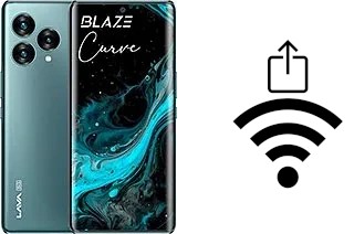 So generieren Sie einen QR-Code mit dem Wifi-Passwort auf einem Lava Blaze Curve