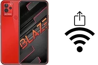 So generieren Sie einen QR-Code mit dem Wifi-Passwort auf einem Lava Blaze