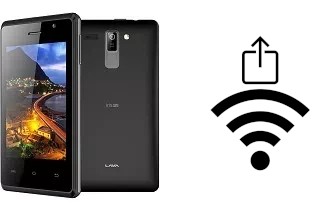 So generieren Sie einen QR-Code mit dem Wifi-Passwort auf einem Lava Iris 325 Style