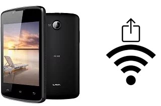 So generieren Sie einen QR-Code mit dem Wifi-Passwort auf einem Lava Iris 348