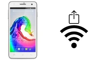 So generieren Sie einen QR-Code mit dem Wifi-Passwort auf einem Lava Iris X5