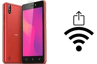 So generieren Sie einen QR-Code mit dem Wifi-Passwort auf einem Lava Z1