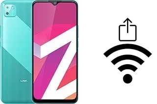 So generieren Sie einen QR-Code mit dem Wifi-Passwort auf einem Lava Z2 Max