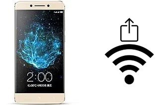 So generieren Sie einen QR-Code mit dem Wifi-Passwort auf einem LeEco Le Pro3