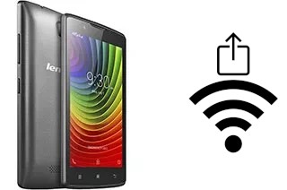 So generieren Sie einen QR-Code mit dem Wifi-Passwort auf einem Lenovo A2010