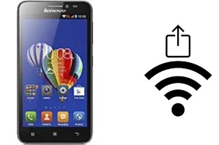 So generieren Sie einen QR-Code mit dem Wifi-Passwort auf einem Lenovo A606