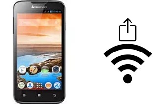 So generieren Sie einen QR-Code mit dem Wifi-Passwort auf einem Lenovo A680