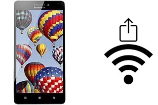 So generieren Sie einen QR-Code mit dem Wifi-Passwort auf einem Lenovo A7000 Turbo