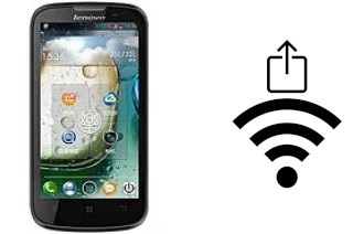 So generieren Sie einen QR-Code mit dem Wifi-Passwort auf einem Lenovo A800