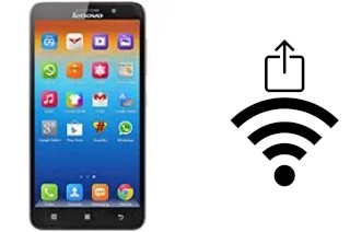 So generieren Sie einen QR-Code mit dem Wifi-Passwort auf einem Lenovo A850+