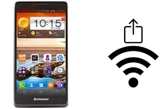 So generieren Sie einen QR-Code mit dem Wifi-Passwort auf einem Lenovo A880