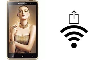 So generieren Sie einen QR-Code mit dem Wifi-Passwort auf einem Lenovo Golden Warrior S8