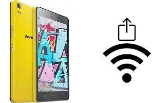 So generieren Sie einen QR-Code mit dem Wifi-Passwort auf einem Lenovo K3 Note