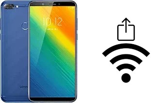 So generieren Sie einen QR-Code mit dem Wifi-Passwort auf einem Lenovo K5 Note (2018)