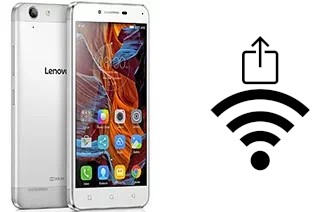 So generieren Sie einen QR-Code mit dem Wifi-Passwort auf einem Lenovo Vibe K5 Plus