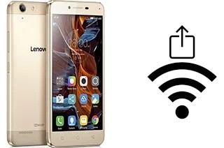 So generieren Sie einen QR-Code mit dem Wifi-Passwort auf einem Lenovo Vibe K5