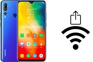 So generieren Sie einen QR-Code mit dem Wifi-Passwort auf einem Lenovo K6 Enjoy