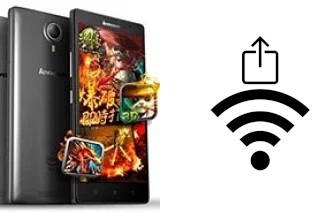 So generieren Sie einen QR-Code mit dem Wifi-Passwort auf einem Lenovo K80