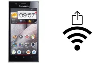 So generieren Sie einen QR-Code mit dem Wifi-Passwort auf einem Lenovo K900