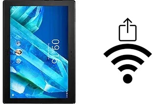 So generieren Sie einen QR-Code mit dem Wifi-Passwort auf einem Lenovo moto tab