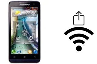 So generieren Sie einen QR-Code mit dem Wifi-Passwort auf einem Lenovo P770