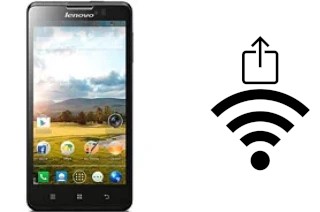 So generieren Sie einen QR-Code mit dem Wifi-Passwort auf einem Lenovo P780