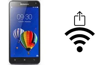 So generieren Sie einen QR-Code mit dem Wifi-Passwort auf einem Lenovo S580