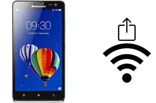 So generieren Sie einen QR-Code mit dem Wifi-Passwort auf einem Lenovo S856