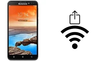 So generieren Sie einen QR-Code mit dem Wifi-Passwort auf einem Lenovo S939